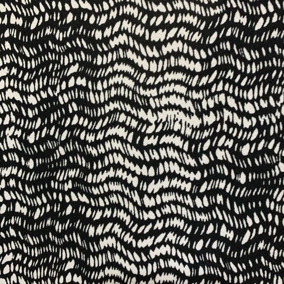 APT 9 Dress Women’s XS Black White Print Short cuffed Sleeve Faux Wrap Medium. - Picture 7 of 15